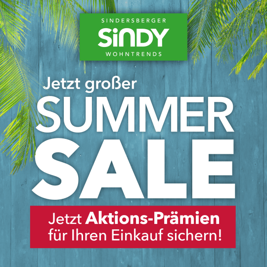 SINDY Summer Sale H06 25 Kacheln Kampagne 25 06 1
